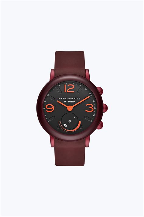 how to set time on marc jacobs hybrid watch|marc jacobs online shop.